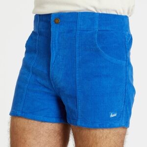 Hammies Bright Blue Corduroy Men's Shorts